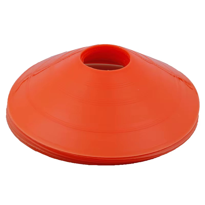 10Pcs Soccer Disc Cone Set Football Training Sports Saucer Cones Marker Discs Soccer Entertainment Sports Accessories