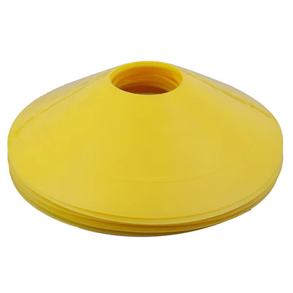 10Pcs Soccer Disc Cone Set Football Training Sports Saucer Cones Marker Discs Soccer Entertainment Sports Accessories